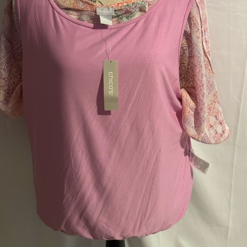 Chicos blouse poncho NWT - Picture 2 of 6